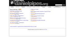 Desktop Screenshot of pl.danielpipes.org